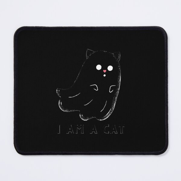 Item preview, Ghost Dressed as a Cat for Halloween with the Phrase &x27;I Am a Cat&x27; Classic designed and sold by Ralphhoades.