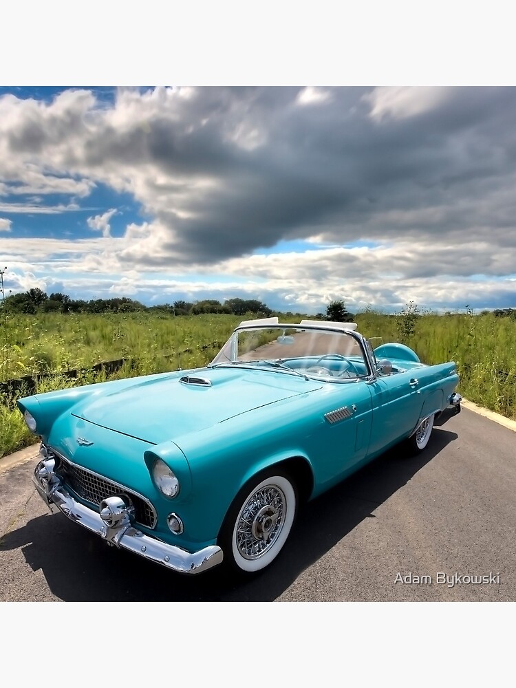'56 T-bird in the Open Spaces by Bykowski