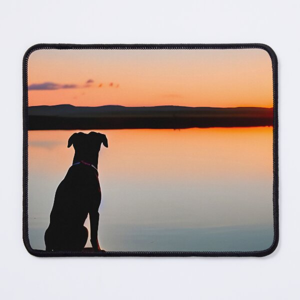 Item preview, Dog watching sunset designed and sold by bradm50.