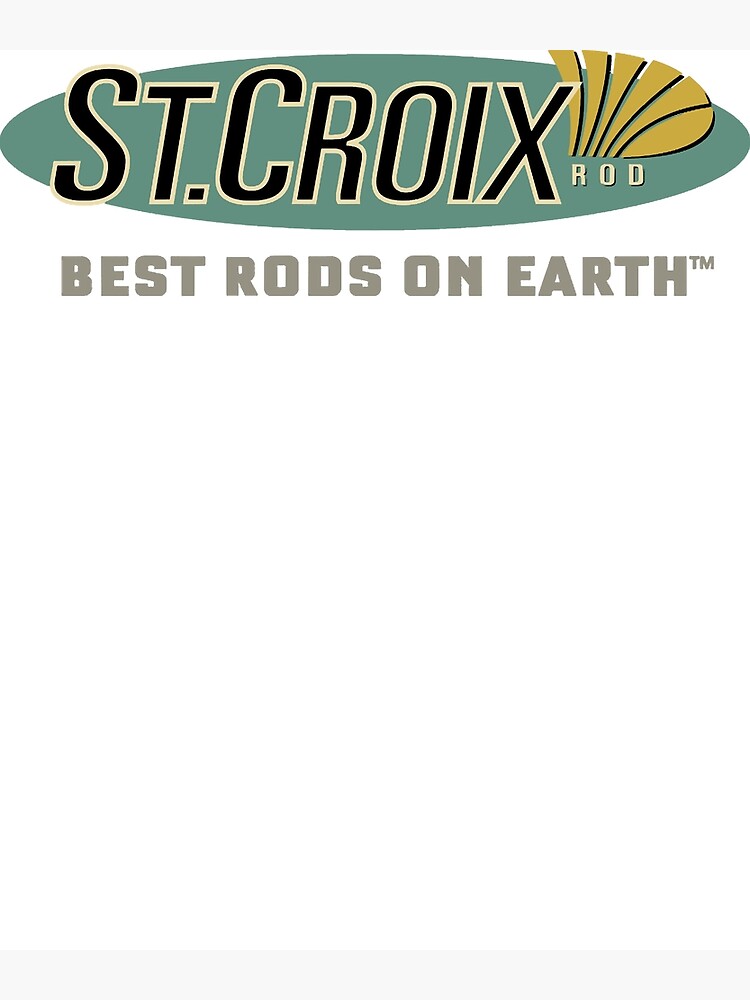 FISHING ST CROIX LOGO Poster for Sale by Phillips123