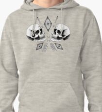 Double Skull Pullover Hoodie