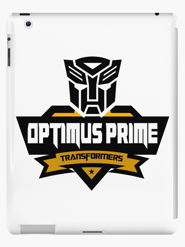 Transformers Prime Optimus Graphic Design iPad Case & Skin for