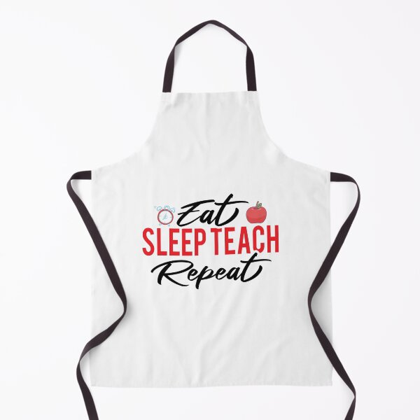 Item preview, Eat sleep teach repeat designed and sold by sweary12.
