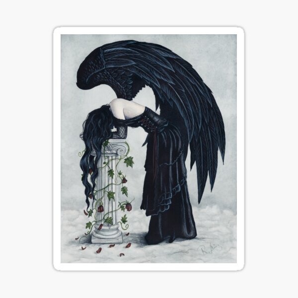 Despair Angel Sticker