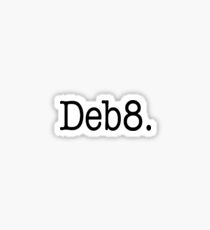 Debate Sticker