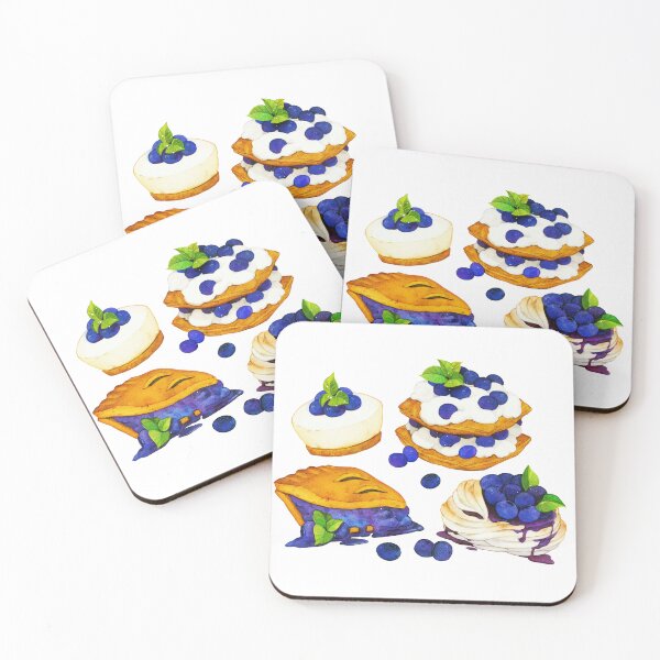 Item preview, Blueberry Desserts Vibes designed and sold by BerritsDesign.