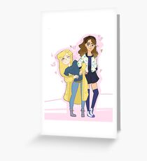 Strike a pose! Greeting Card