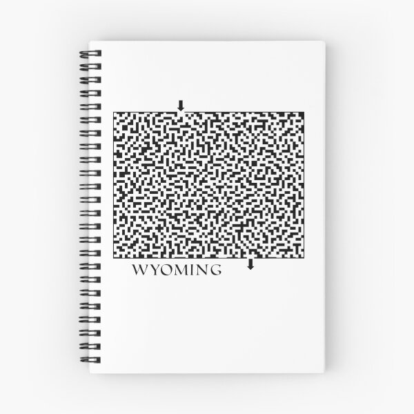 Item preview, Wyoming State Maze designed and sold by gorff.