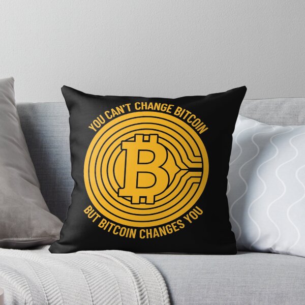 Item preview, You can't change bitcoin but bitcoin changes you designed and sold by Bitcoin-Fashion.