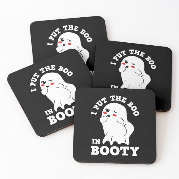 Item preview, Funny Halloween, I Put The Boo in Booty, Funny Ghost designed and sold by SpookySeasonTee.