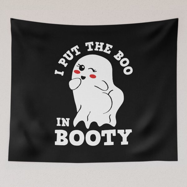 Item preview, Funny Halloween, I Put The Boo in Booty, Funny Ghost designed and sold by SpookySeasonTee.