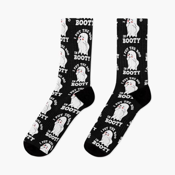 Item preview, Funny Halloween, I Put The Boo in Booty, Funny Ghost designed and sold by SpookySeasonTee.