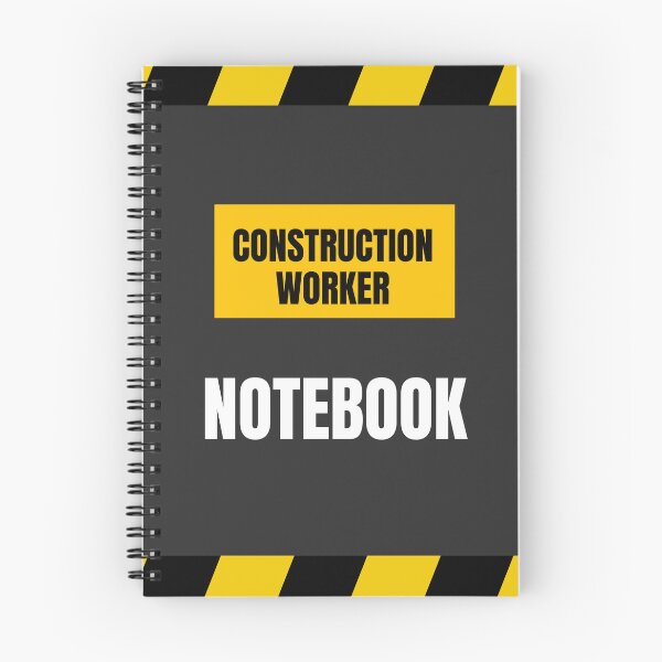 Item preview, Construction Notebook designed and sold by saskadventurer.