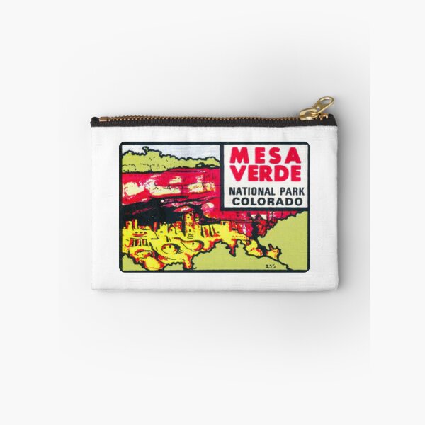 Item preview, Mesa Verde National Park Vintage Travel Decal Colorado, USA designed and sold by MeLikeyTees.