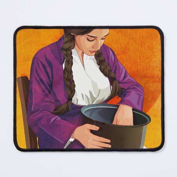 Item preview, Peasant Girl Portrait #8 designed and sold by talesofcyprus.