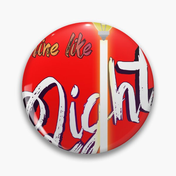Item preview, Shine like light motivational t shirt designed and sold by Selvadesigns.