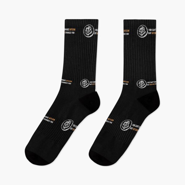 Item preview, You can't change bitcoin but bitcoin changes you designed and sold by Bitcoin-Fashion.