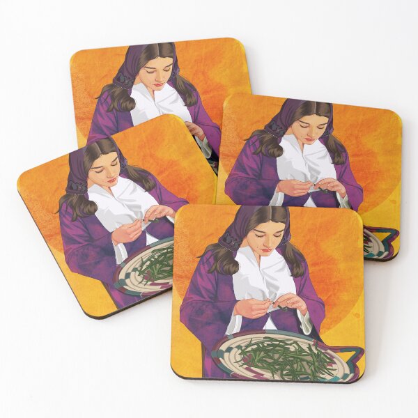 Item preview, Peasant Girl Portrait #11 designed and sold by talesofcyprus.