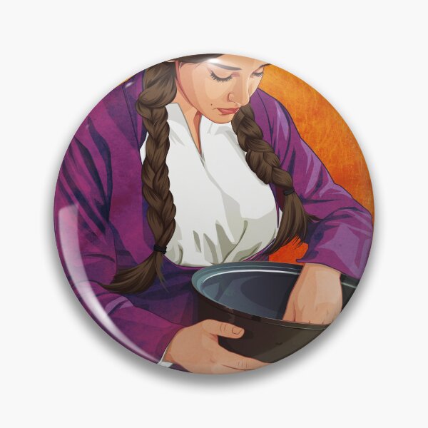Item preview, Peasant Girl Portrait #8 designed and sold by talesofcyprus.