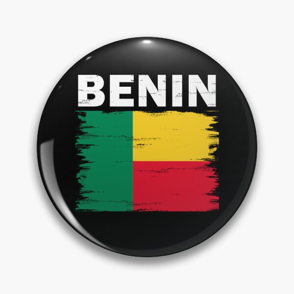 Item preview, Benin Flag National designed and sold by rafaeltto.