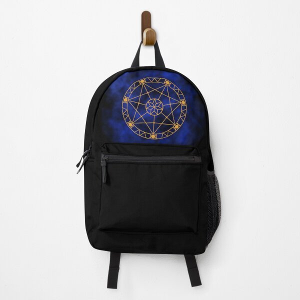 Item preview, Tiny Triple Moon Mandala (royal blue) designed and sold by sspaced-outt.