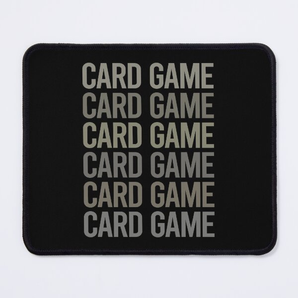 Item preview, Gray Text Art Card Games designed and sold by StoreCalamity.