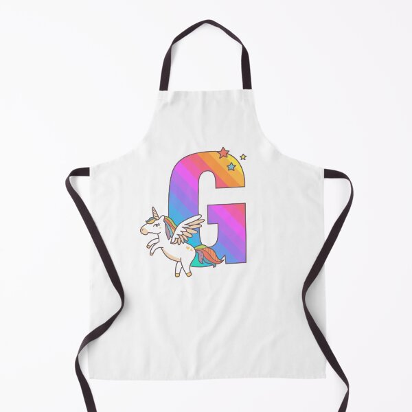 Item preview, Unicorn Monogram Letter G Initial Cute Birthday Gift designed and sold by Delightfully Cynical.
