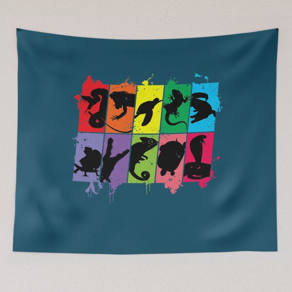 Item preview, Reptile Lover Pet Snake Lizard Colorful Retro designed and sold by LeonardoHauck.