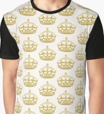 Keep Calm I am The Wedding Planner | Gold On Ivory Background Graphic T-Shirt