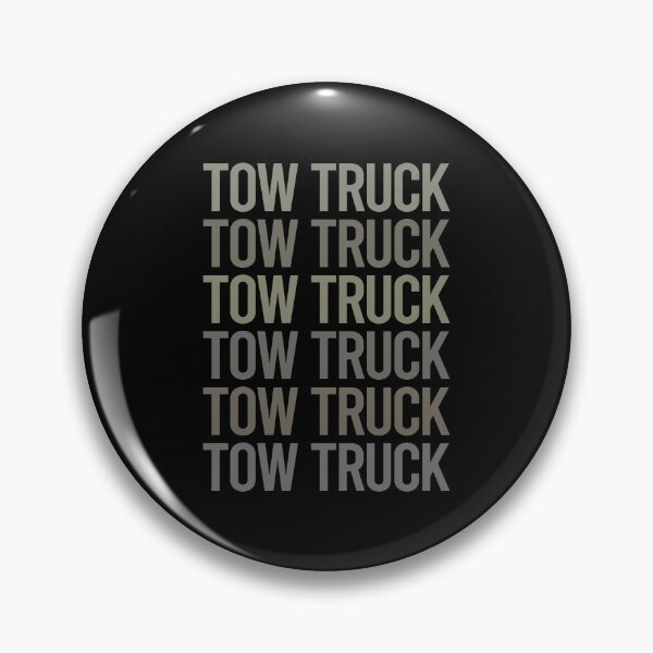 Item preview, Gray Text Art Tow Truck Trucks designed and sold by StoreCalamity.