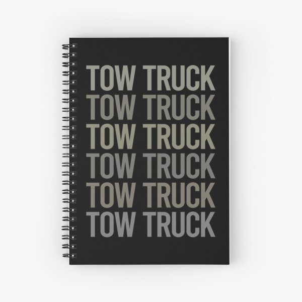 Item preview, Gray Text Art Tow Truck Trucks designed and sold by StoreCalamity.