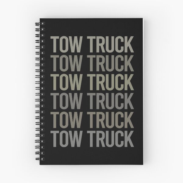 Item preview, Gray Text Art Tow Truck Trucks designed and sold by StoreCalamity.