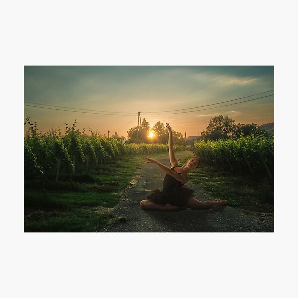 Framing sunset Photographic Print