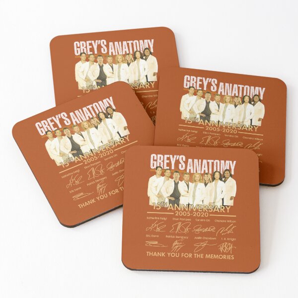Item preview, Grey's Anatoomy 15th Anniversary 2005 2020 Signatures - Grey's Anatoomy Signatures Personajes principales Película Película T Cool Movie designed and sold by myungthimc.