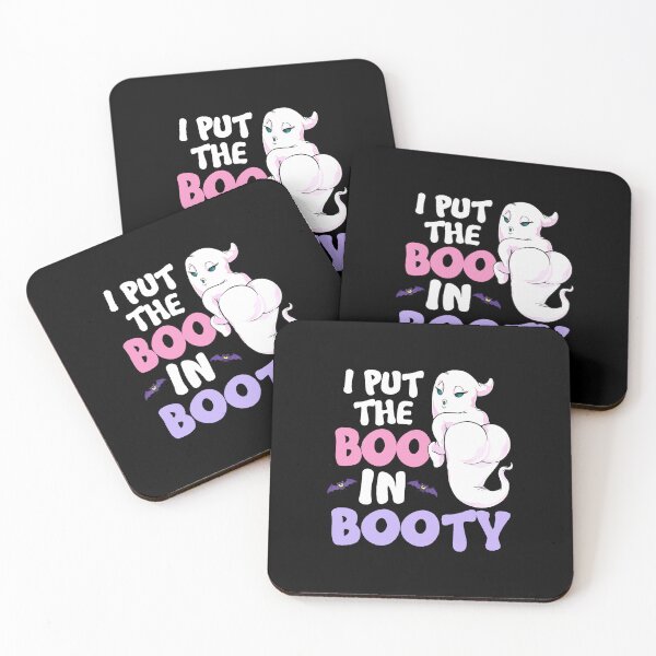 Item preview, I Put The Boo In Booty Funny Halloween Sexy Ghost Gift designed and sold by SpookySeasonTee.