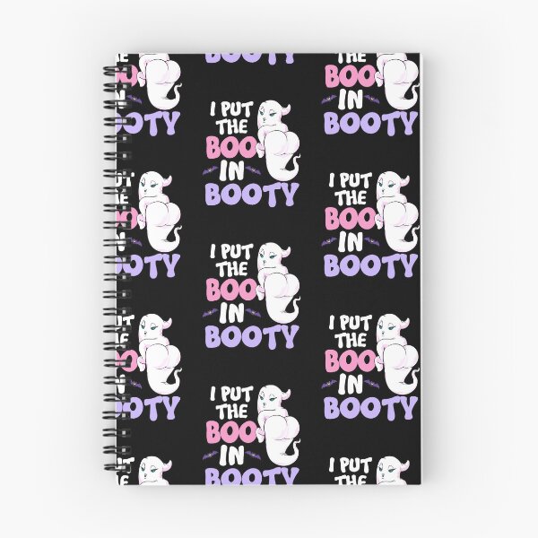 Item preview, I Put The Boo In Booty Funny Halloween Sexy Ghost Gift designed and sold by SpookySeasonTee.