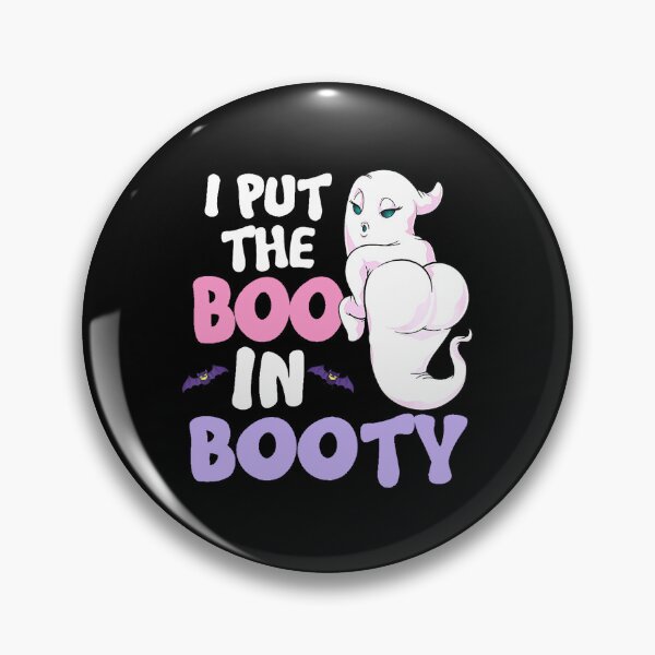 Item preview, I Put The Boo In Booty Funny Halloween Sexy Ghost Gift designed and sold by SpookySeasonTee.
