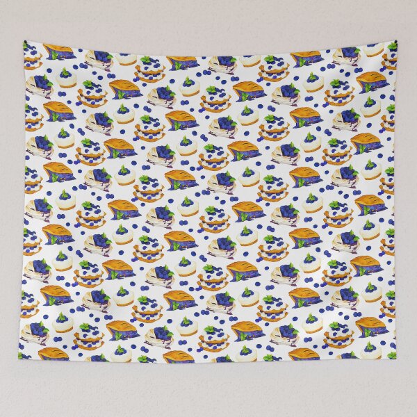 Item preview, Blueberry Desserts Vibes designed and sold by BerritsDesign.