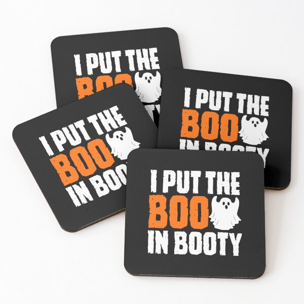 Item preview, I Put The Boo In Booty Funny Halloween designed and sold by SpookySeasonTee.