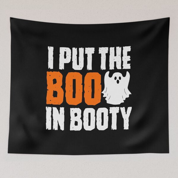 Item preview, I Put The Boo In Booty Funny Halloween designed and sold by SpookySeasonTee.