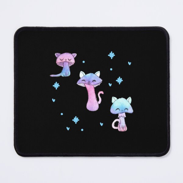 Item preview, Neon Meowgic Mushrooms designed and sold by NapuaAhina.