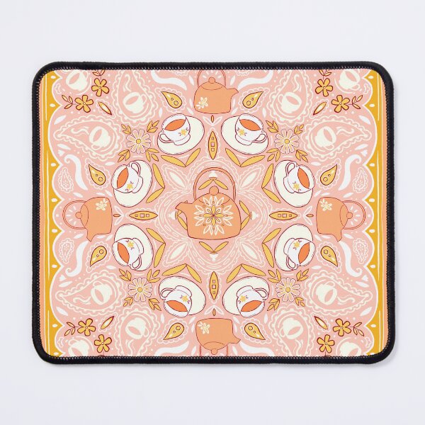 Item preview, Peachy Tea Party Bandana Scarf designed and sold by RDevane.