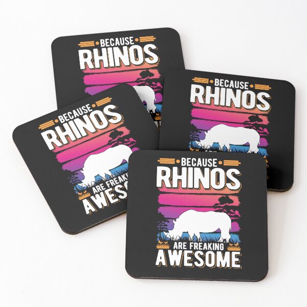Item preview, Because Rhinos Are Freaking Awesome Rhino designed and sold by aaronbolser.