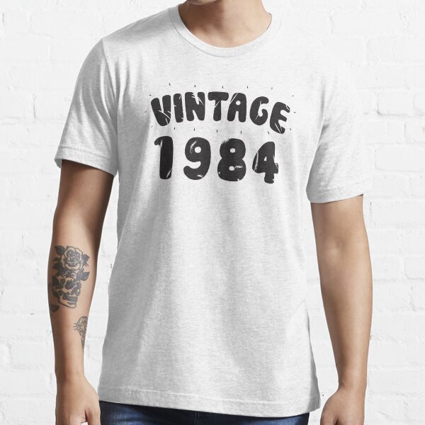 "Vintage 1984" Tshirt for Sale by jainravi002 Redbubble vintage t