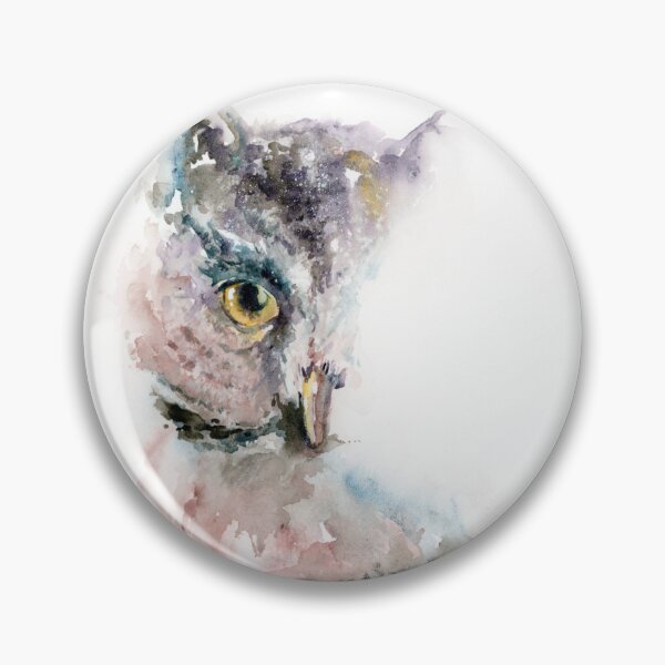 Item preview, The Rest of the Owl Watercolor Painting designed and sold by Valerie Englehart.