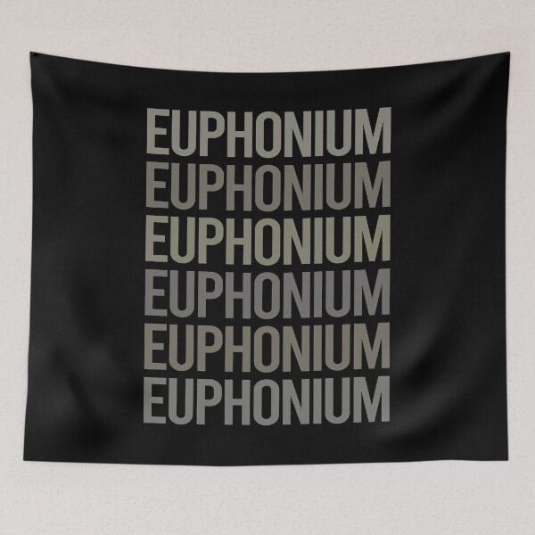 Artikelvorschau, Graues Text-Kunst-Euphonium entworfen und verkauft von StoreCalamity.