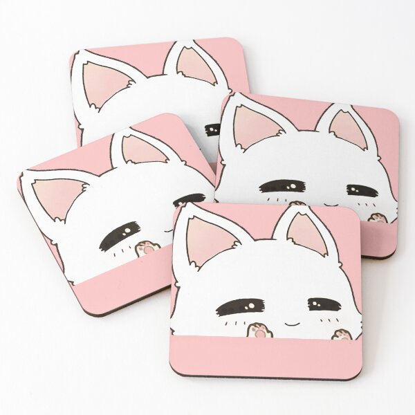 Item preview, Nelo peeking - peeker Cartoon cat anime designed and sold by JeniBoyleg.