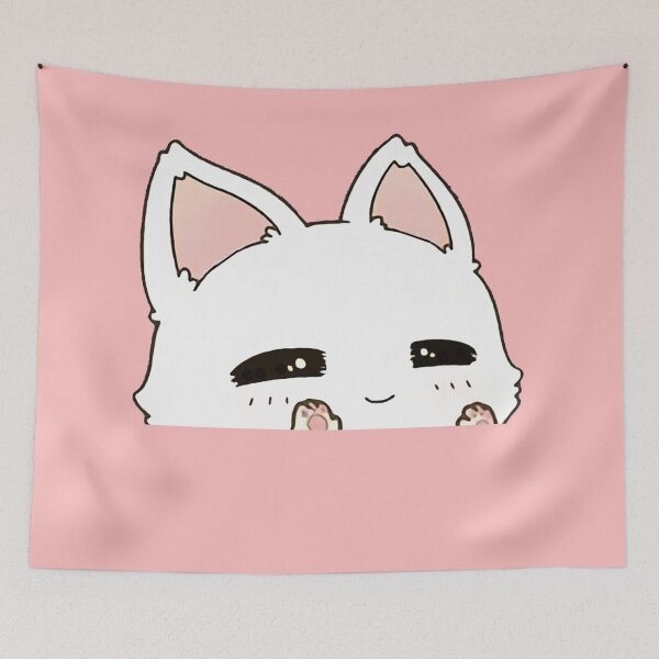 Item preview, Nelo peeking - peeker Cartoon cat anime designed and sold by JeniBoyleg.