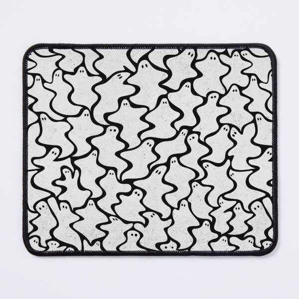 Item preview, Ghosts Pattern Black designed and sold by Etienne Ranc.