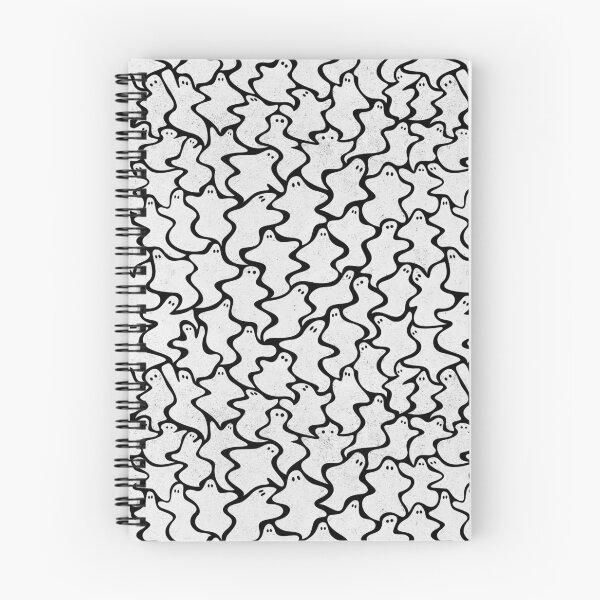 Item preview, Ghosts Pattern Black designed and sold by Etienne Ranc.